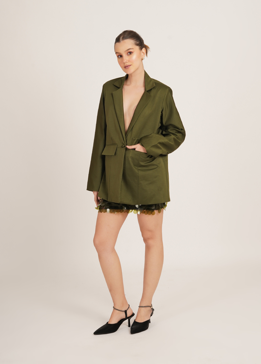 hazelnut-blazer-set-army-green