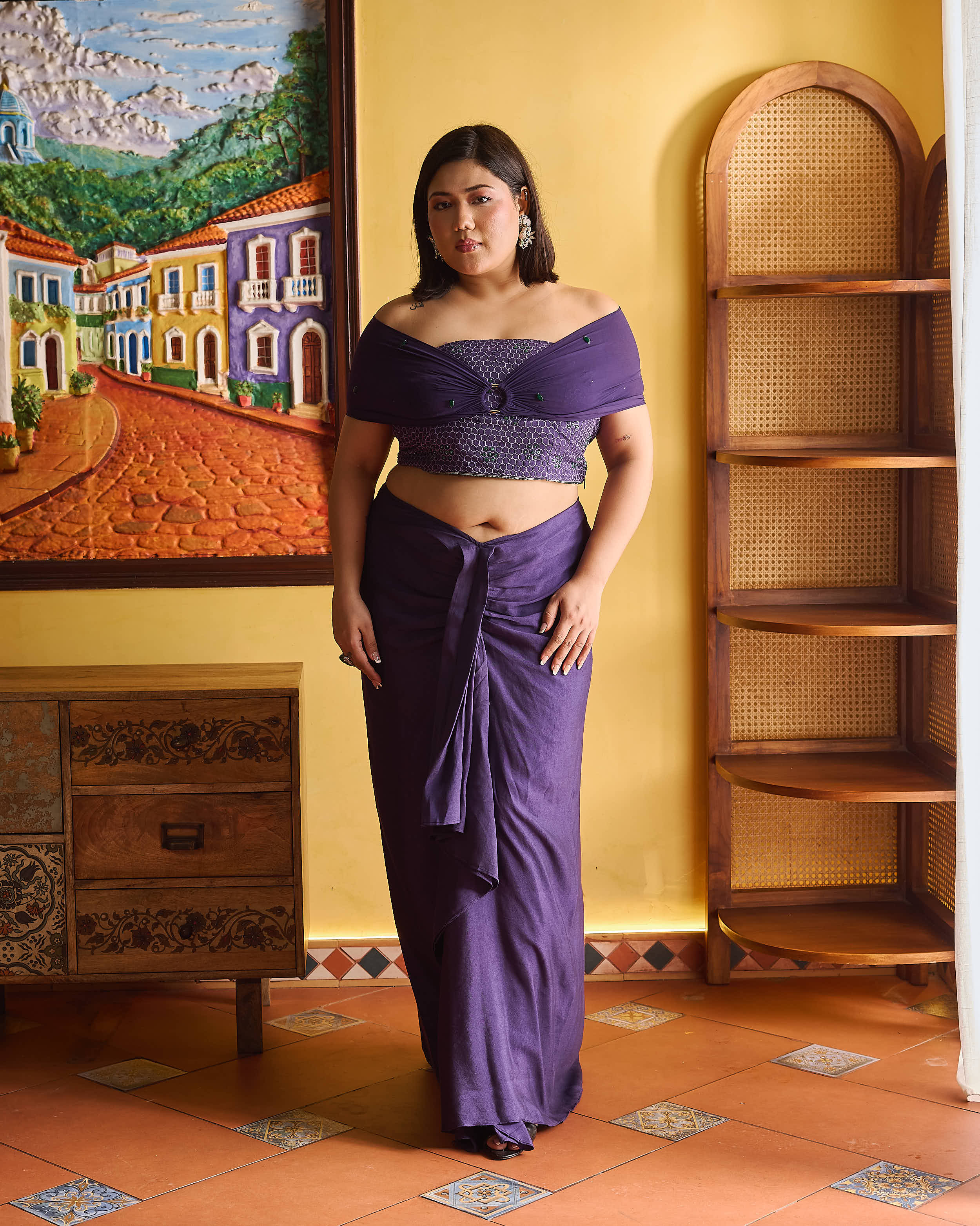 nazm-skirt-set